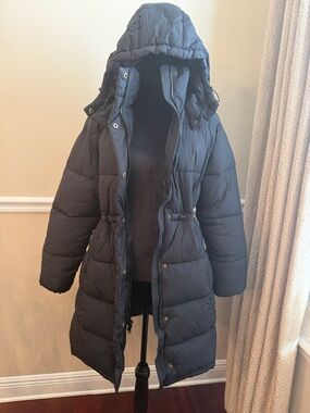 Down black Quilted Jacket Old Navy Size S